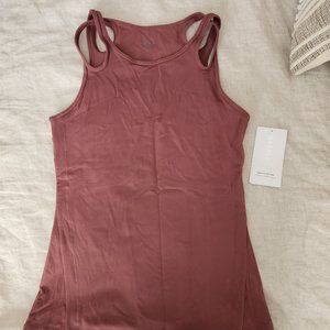 NWT Athleta Shanti Asana Tank in Tawny Rose